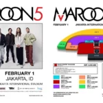 Ini Dia Harga Tiket Konser Maroon 5 Jakarta 2025