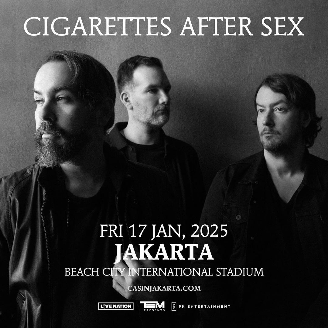 Jadwal Penjualan dan Harga Tiket Konser Cigarettes After Sex di Jakarta